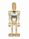 Minifig No: sw0065  Name: Battle Droid Pilot with Tan Torso with Blue Insignia