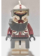 Minifig No: sw0202b  Name: Clone Trooper Commander Fox, Coruscant Guard (Phase 1) - Dark Bluish Gray Visor, Pauldron, and Kama, Large Eyes, without Solid Light Bluish Gray Semicircle above Belt