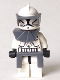 Minifig No: sw0203  Name: Clone Trooper (Phase 1) - Dark Bluish Gray Visor, Pauldron, and Kama, Large Eyes