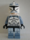 Minifig No: sw0331  Name: Clone Trooper, 104th Battalion 'Wolfpack' (Phase 1) - Sand Blue Markings, White Jet Pack, Large Eyes