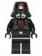Minifig No: sw0414  Name: Sith Trooper - Black Outfit, Plain Legs