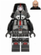 Minifig No: sw0443  Name: Sith Trooper - Black Outfit, Printed Legs