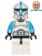 Minifig No: sw0502  Name: Clone Trooper Lieutenant (Phase 1) - Scowl