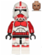 Minifig No: sw0531  Name: Clone Shock Trooper, Coruscant Guard (Phase 2) - Large Eyes