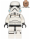 Minifig No: sw0617  Name: Imperial Stormtrooper - Printed Legs, Dark Azure Helmet Vents, Frown