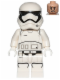 Minifig No: sw0667  Name: First Order Stormtrooper (Rounded Mouth Pattern)
