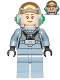 Minifig No: sw0743  Name: Rebel Pilot A-wing (Open Helmet, Sand Blue Jumpsuit, Female)