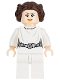Minifig No: sw0779  Name: Princess Leia (White Dress, Detailed Belt)