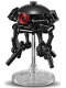 Minifig No: sw0847  Name: Imperial Probe Droid, Black Sensors, with Stand
