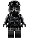Minifig No: sw0902  Name: First Order TIE Pilot, Three White Lines on Helmet