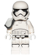 Minifig No: sw0962  Name: First Order Stormtrooper Squad Leader (Pointed Mouth Pattern)
