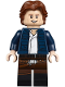 Minifig No: sw0976  Name: Han Solo - Dual Molded Legs