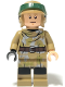 Minifig No: sw1266  Name: Luke Skywalker - Dark Tan Endor Outfit, Helmet