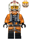 Minifig No: sw1267  Name: Luke Skywalker - Pilot Suit, Printed Arms, Black Boots