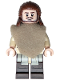 Minifig No: sw1334b  Name: Qui-Gon Jinn - Dark Brown Legs, Poncho, Dark Brown Beard