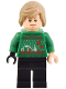 Minifig No: sw1382  Name: Luke Skywalker - Holiday Sweater