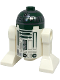 Minifig No: sw1400  Name: Astromech Droid, R4-P44 - Dark Silver Band Around Dome