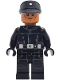 Minifig No: sw1480  Name: Imperial Shuttle Pilot - Medium Nougat Head, Imperial Officer Cap