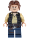 Minifig No: sw1500  Name: Han Solo - SMART Minifigure