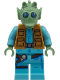 Minifig No: sw1513  Name: Greedo - SMART Minifigure