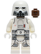 Minifig No: sw1536  Name: Imperial Remnant Snowtrooper - Umber Head