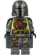 Minifig No: sw1539  Name: The Mandalorian / Din Djarin / 'Mando' - Brown Durasteel Armor, Printed Arms, Dark Tan Mud Splotches