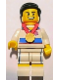 Minifig No: tgb005  Name: Tactical Tennis Player, Team GB (Minifigure Only without Stand and Accessories)