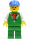 Minifig No: tim005  Name: Time Cruisers - Timmy with Green Legs, Blue Cap