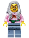 Minifig No: tlm006  Name: Mrs. Scratchen-Post, The LEGO Movie (Minifigure Only without Stand and Accessories)
