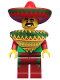 Minifig No: tlm012  Name: Taco Tuesday Guy, The LEGO Movie (Minifigure Only without Stand and Accessories)