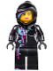 Minifig No: tlm017  Name: Lucy Wyldstyle - Closed Mouth, Hood Up