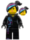 Minifig No: tlm027  Name: Lucy Wyldstyle - Closed Mouth, Hood Down