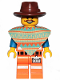Minifig No: tlm062  Name: Emmet - Western Outfit