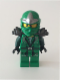 Minifig No: tlm067  Name: Ninja - Green (The Lego Movie, with Armor and  Scabbard)