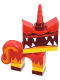 Minifig No: tlm091  Name: Unikitty - Super Angry Kitty