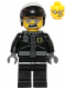 Minifig No: tlm098  Name: Bad Cop - Head with Crooked Smile