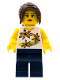 Minifig No: tls045  Name: LEGO Brand Store Female, Yellow Flowers - Nashville, TN