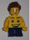 Minifig No: tls091  Name: LEGO Brand Store Boy, Large Smiley Face Torso, Short Legs (no back printing) - LEGO Store at KidsFest