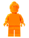 Minifig No: tls103  Name: Everyone is Awesome Orange (Monochrome)