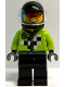 Minifig No: tls122  Name: LEGO Brand Store Male, Race Car Driver - Des Peres