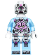Minifig No: tnt006  Name: The Kraang - Medium Blue Exo-Suit Body with Jet Pack