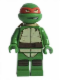 Minifig No: tnt037  Name: Raphael, Gritted Teeth