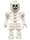 Minifig No: twn526  Name: Skeleton - Standard Skull, Bent Arms, Vertical Grip Left, Horizontal Grip Right