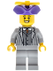 Minifig No: twn539  Name: Vintage Car Show Driver - Tricorne Propeller Hat