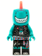 Minifig No: vid002  Name: Shark Singer, Vidiyo Bandmates, Series 1 (Minifigure Only without Stand and Accessories)