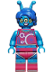 Minifig No: vid035  Name: Alien Dancer, Vidiyo Bandmates, Series 2 (Minifigure Only without Stand and Accessories)