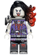 Minifig No: vid045  Name: Vampire Bassist, Vidiyo Bandmates, Series 2 (Minifigure Only without Stand and Accessories)