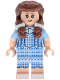 Minifig No: wck011  Name: Dorothy Gale - Bright Light Blue Pinafore