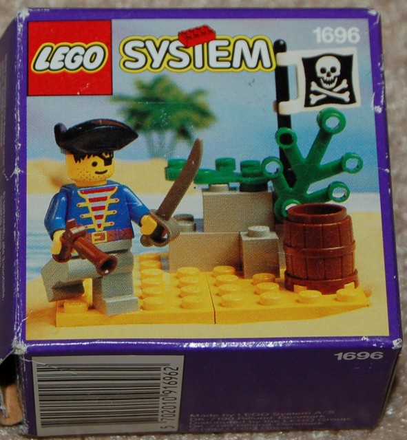 BrickLink - Original Box 1696-1 : LEGO Pirate Lookout [Pirates:Pirates I] -  BrickLink Reference Catalog
