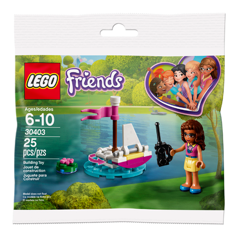 LEGO Friends Télécommande Bateau 30403 polybag Entièrement neuf sous emballage 